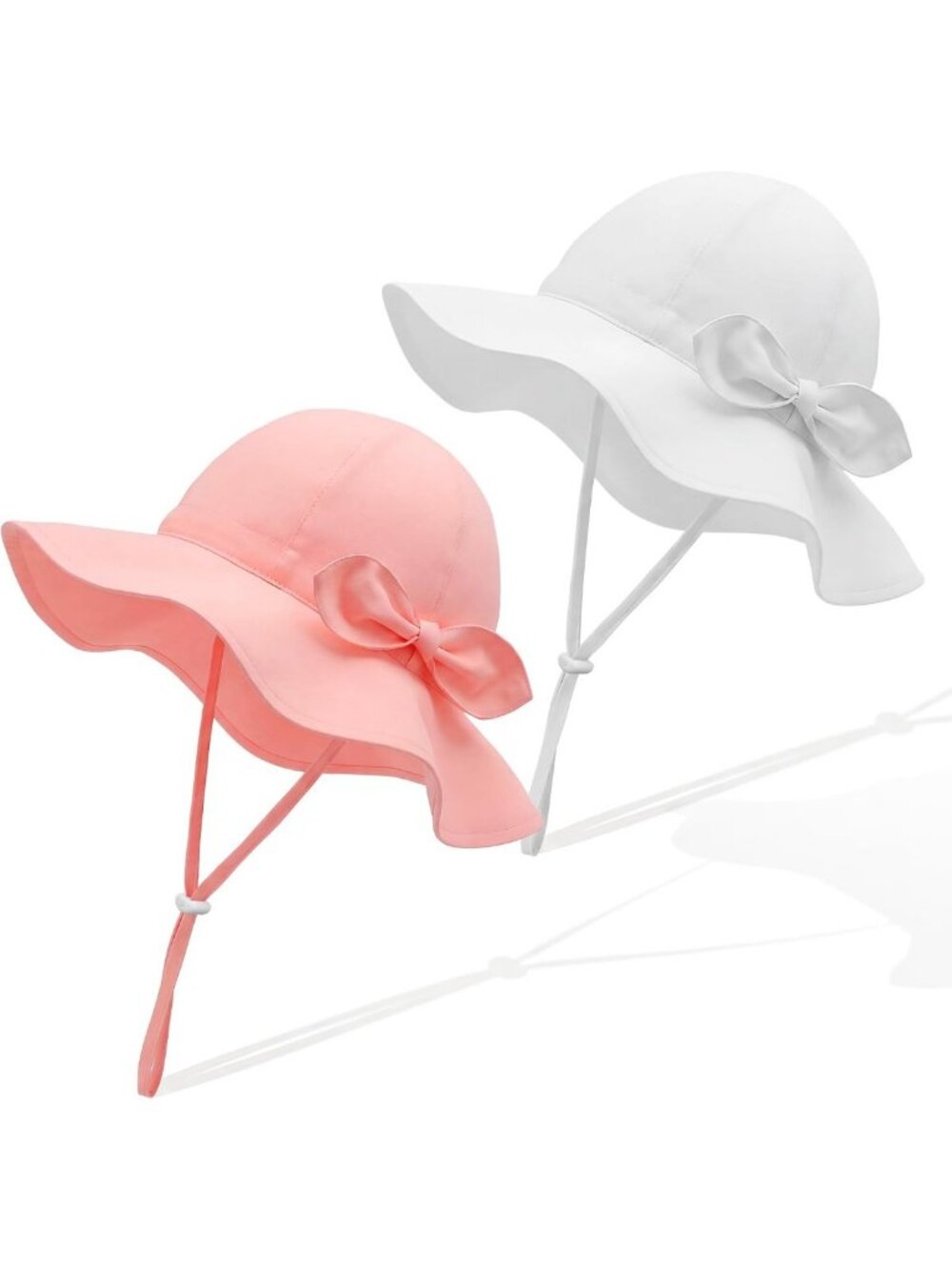 Cute Animal Pattern Baby Sun Hat UPF 50+ Toddler Bucket Hat for Summer Beach